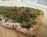 Une image de l'étape 4 de Gravlax de truite.
