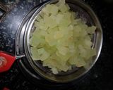 A picture of step 1 of Tutti frutti.