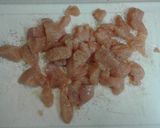 Foto del paso 6 de la receta: Pechuga de pollo al champi&verdeo con papas tostadas