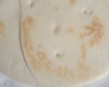 A picture of step 3 of Chicken pita wrap.