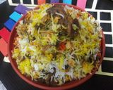 A picture of step 7 of Chicken Dum Biryani.