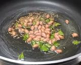 A picture of step 1 of Atukulu chivda.