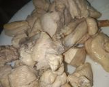 A picture of step 1 of Highway Chicken Karahi.
