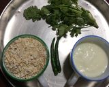A picture of step 1 of Oats Dosa.