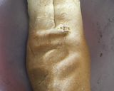 A picture of step 1 of Cornmeal roti.