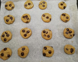 Foto del paso 2 de la receta: Galletas nutritivas de plátano y chips de chocolate con miel