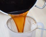 Hình bước làm 1 của món Hồng Trà kem sữa Macchiato