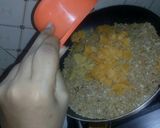 A picture of step 6 of #Khajur-oats- chocolate Ladoo.