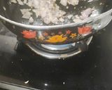 A picture of step 1 of Roti masala.