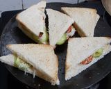 ভেজ স্যান্ডউইচ (Veg Sandwich recipe in Bengali) রেসিপি ধাপ - 4 ছবি