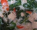 Foto langkah ke 4 dari resep Sayur bobor kangkung tempe.