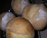 A picture of step 6 of French petit bread rolls.