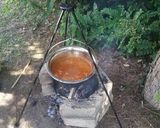 Marhapörkölt bográcsban recept fázis 5 fotója