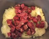 Foto del paso 8 de la receta: Guiso de carne (Yarkoie) con riso gratinato e verdure (Calabria)