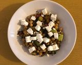 Pas rețetă Salată cu dovlecei, năut și brânză feta 2 fotografie