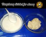 A picture of step 1 of Whole Wheat Marble bread with tangzhong technique.