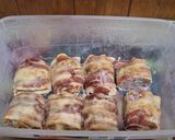 Baconba tekert darált hús 🥓🥩🥓🍄 recept fázis 4 fotója