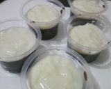 Foto langkah ke 4 dari resep Puding Coklat With Vla.
