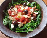 Foto del paso 3 de la receta: Ensalada griega con espinacas