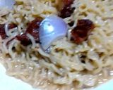 A picture of step 3 of Suya Noodles.