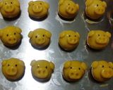 Foto langkah ke 6 dari resep Piggy Pinapple Cookies🐷🍍🐷.