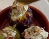 Une image de l'étape 3 de Figues rôties au chèvre et au miel amande.