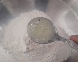 A picture of step 1 of Satpura (Deep fried dessert).