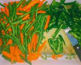 A picture of step 2 of Macaroni and beef stir fry sauce.