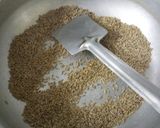A picture of step 1 of Rasam powder.