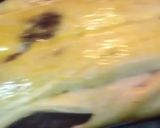 A picture of step 5 of Leopard Bread (on stove).