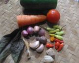 Foto langkah ke 1 dari resep Acar kuning wortel timun.