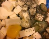 Foto del paso 3 de la receta: Tarta de zucchinis, morrón y muzzarella. Rápido y fácil 😋🤩