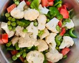 A picture of step 1 of Vegetable Jalfrezi.