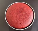 Foto langkah ke 5 dari resep Cake Red Velvet Gluten Free.