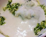 Foto del passaggio 4 della ricetta Crepes con ripieno cremoso vegetariano (+1 versione per i bimbi)