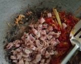 Foto langkah ke 3 dari resep Nasi Bakar Cumi Teri Tempe.