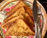 A picture of step 5 of Coconut Milk French Toast.