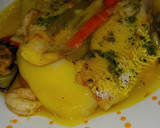 Foto del paso 6 de la receta: Merluza en salsa marinera i alioli al grill