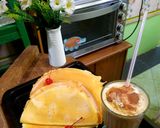 Foto langkah ke 5 dari resep Leker tanpa mixer.