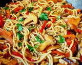 Teriyaki Stir Fry with Eggs and Shiitake Mushrooms (Vegetarian)