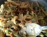 A picture of step 4 of Healthy Veggie Pancakes.