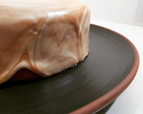 Foto del paso 10 de la receta: Bizcocho genovés con harina de teff con cobertura marmolada