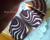 Foto langkah ke 9 dari resep Zebra Cake Putih Telur Super Rekomend.