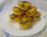 Foto del paso 3 de la receta: Mini frittatas de huevo con quinoa y espinacas