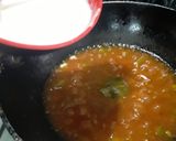A picture of step 7 of Corn chicken meatball curry.