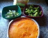Foto del paso 1 de la receta: Tarta de calabaza, brócoli y puerro