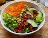Une image de l'étape 6 de 🥒🌶️Pokebowl🪹🍃sucré🫐🥝 salé 🍒🥕🥑.
