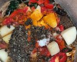 A picture of step 4 of Khandeshi Masala Khichdi.