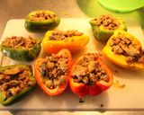Foto del paso 16 de la receta: Pimientos re-llenos y tomates ajeados