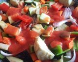 Foto del paso 2 de la receta Arroz caldoso con verduras